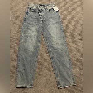Pretty Little Things- Hey Samy Size 26 Crossover Jeans